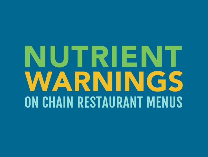 Nutrient Warnings Toolkit Cover Image